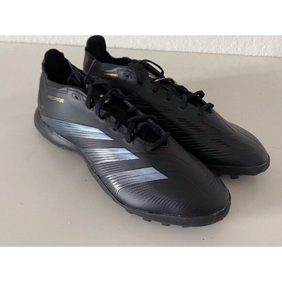 Adidas Predator League TF Low Turf Soccer Cleats IF6377 Black Men’s Sz 12 - Picture 4 of 11